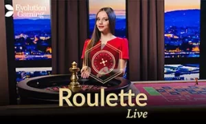 PALDO77 live roulette table with spinning wheel and betting interface