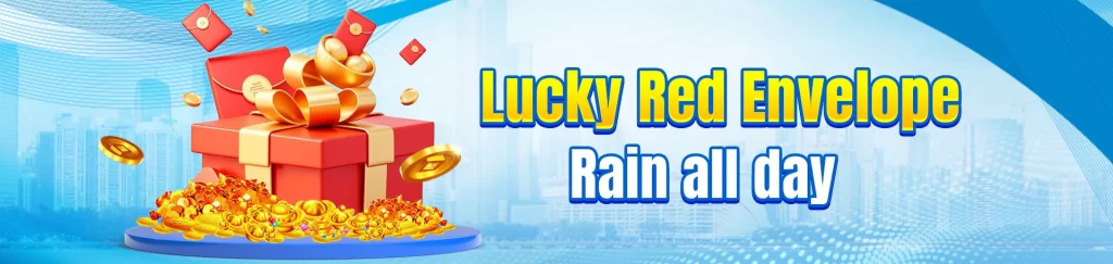 PALDO77 online casino red envelope promotion banner with festive lucky reward theme