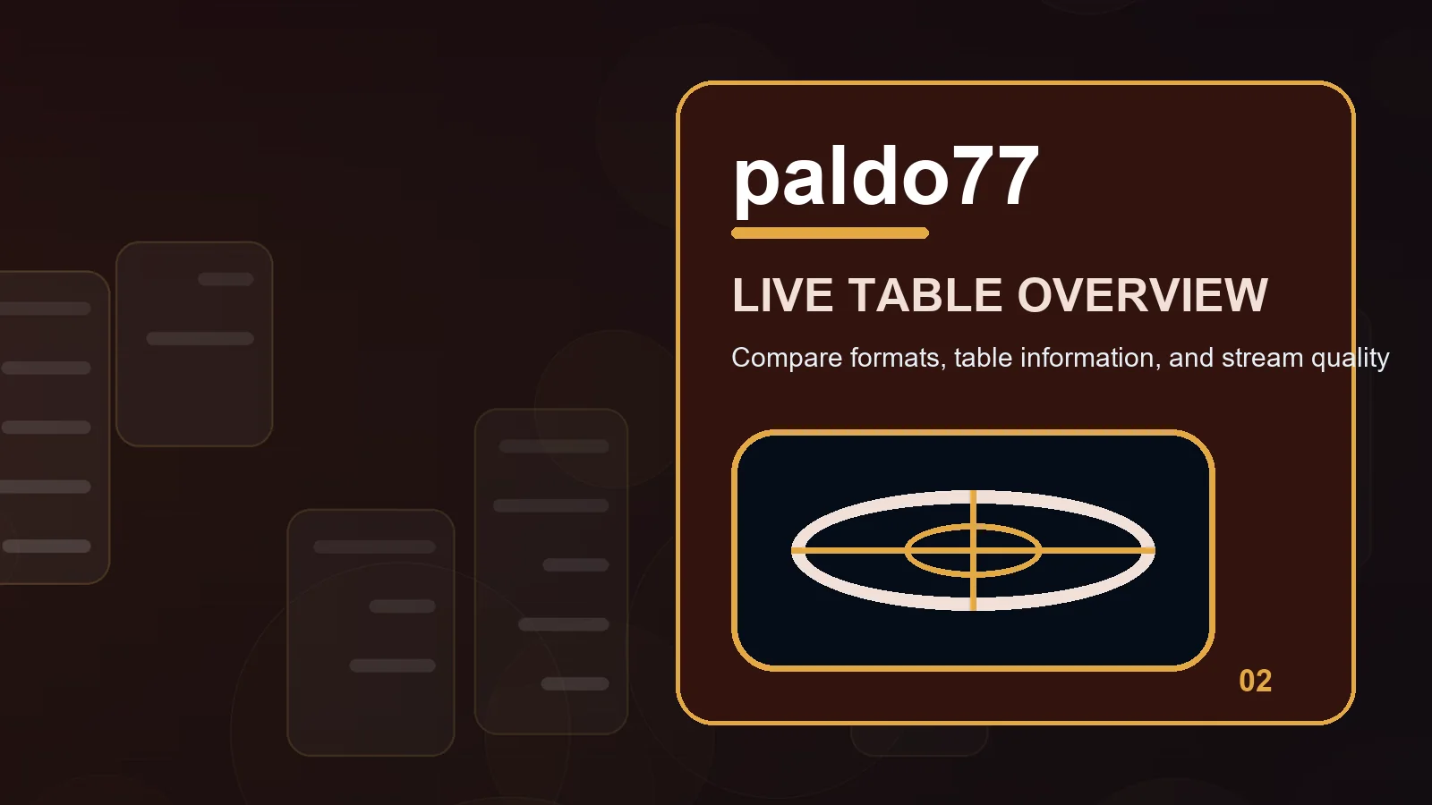 paldo77 live casino illustration for how to review round status before the next step