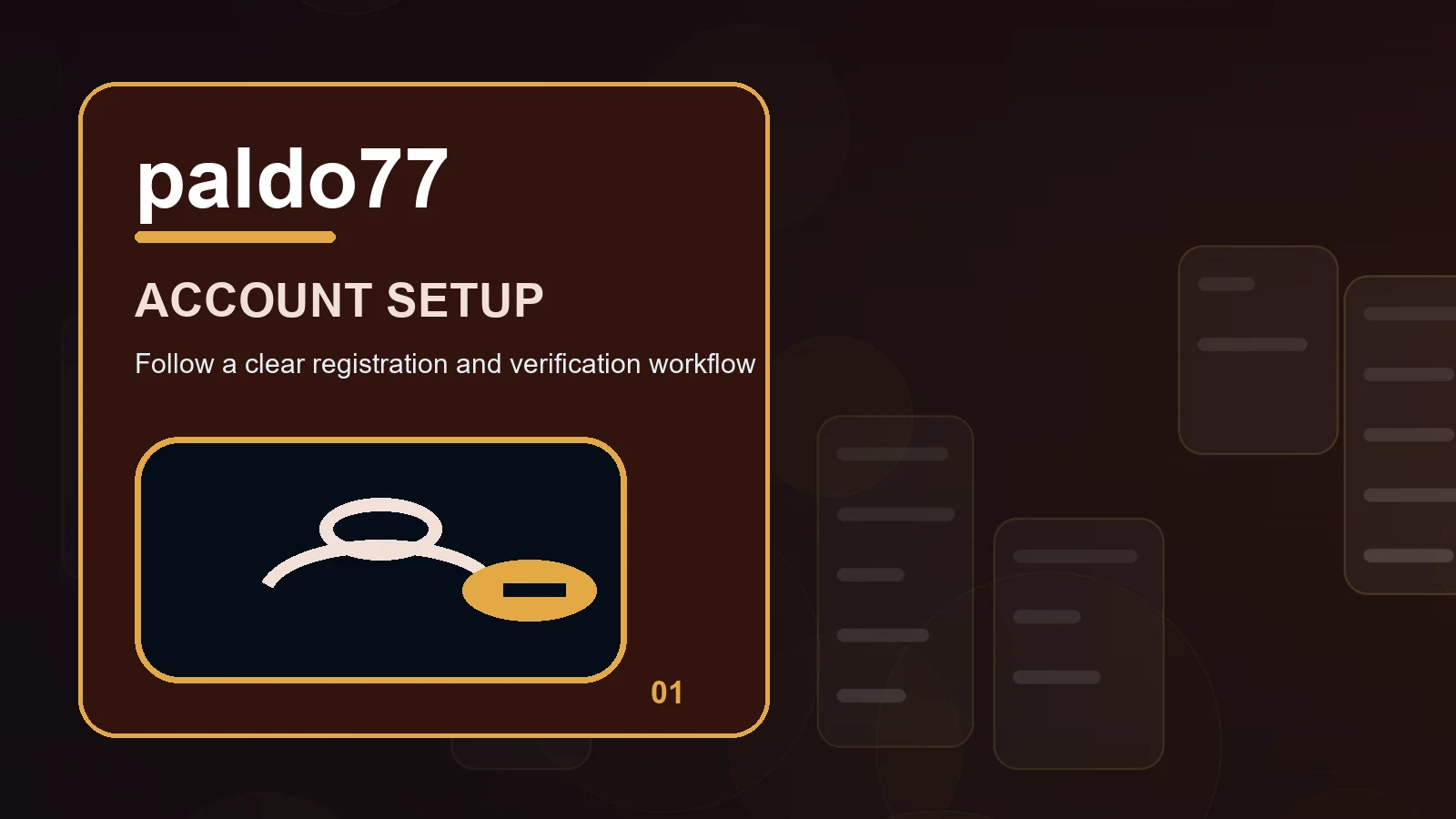 paldo77 register overview showing account recovery, saved records, and trusted support
