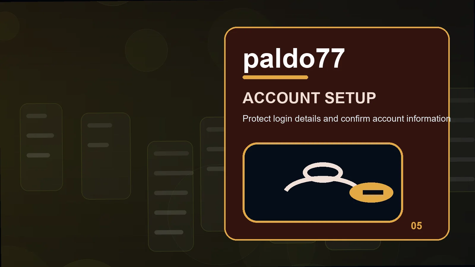paldo77 register illustration for how to review unique password before the next step